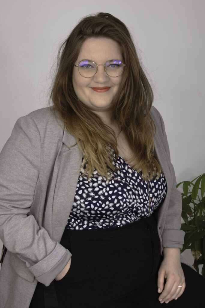 Inès Desroches, fondatrice d'Athéna Communication